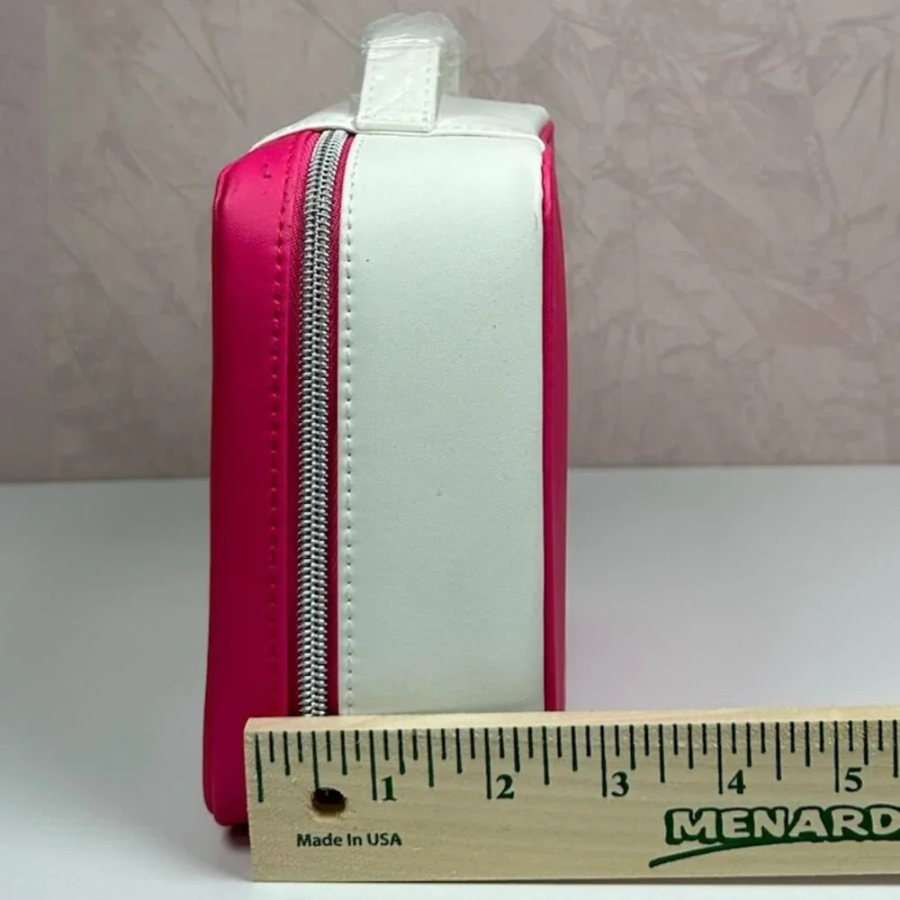 Bath & Body Works Milk Bar Cosmetic Bag w/2 coin wallets